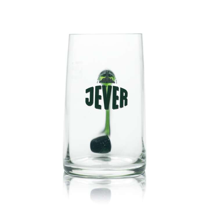 Jever collectors glass 0,4l beer mug pilsner glasses green handle