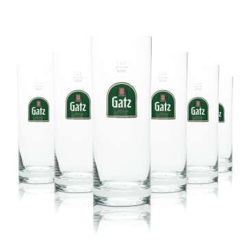 12x Gatz glass 0.4l beer bar mug glasses Alt Brauerei...