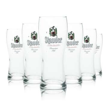 6x Stauder glass 0.3l beer glasses goblet bar mug premium...