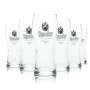 6x Stauder glass 0.3l beer glasses goblet bar mug premium pilsner brewery bar