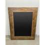 1x Jameson Whiskey chalkboard wooden frame 80 x 60