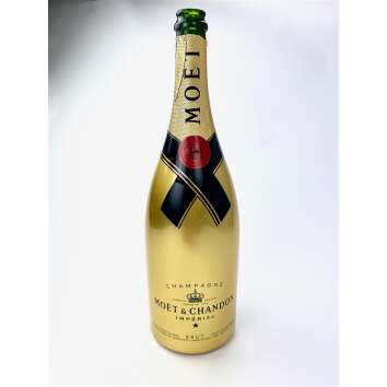 1x Moet Chandon Champagne empty bottle 1,5l Gold Version