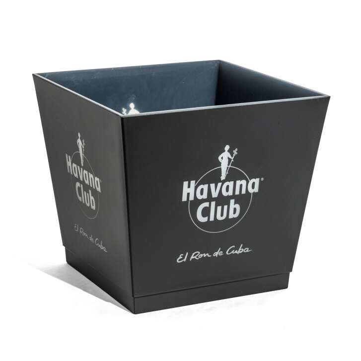 Havana Rum Cooler LED Ice Cube Tray Rechargeable Ice Box Icecube Black 4-sided