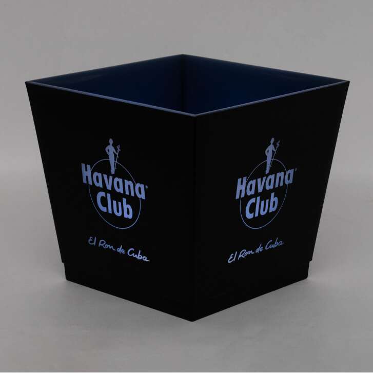Havana Rum Cooler LED Ice Cube Tray Rechargeable Ice Box Icecube Black 4-sided