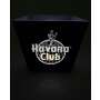 1x Havana Rum cooler LED black 4 angular