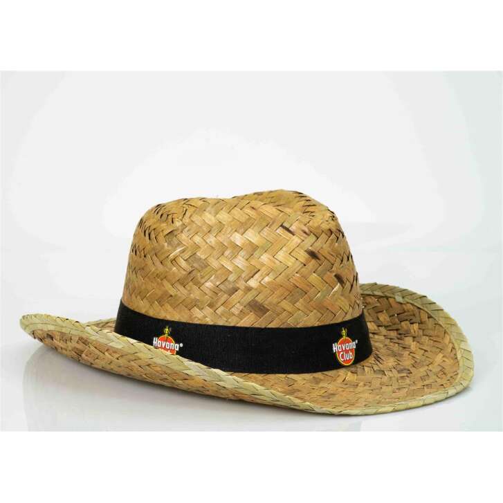 Havana Rum Straw Hat Cap Cap Straw Hat Sun Protection Summer Festival Party