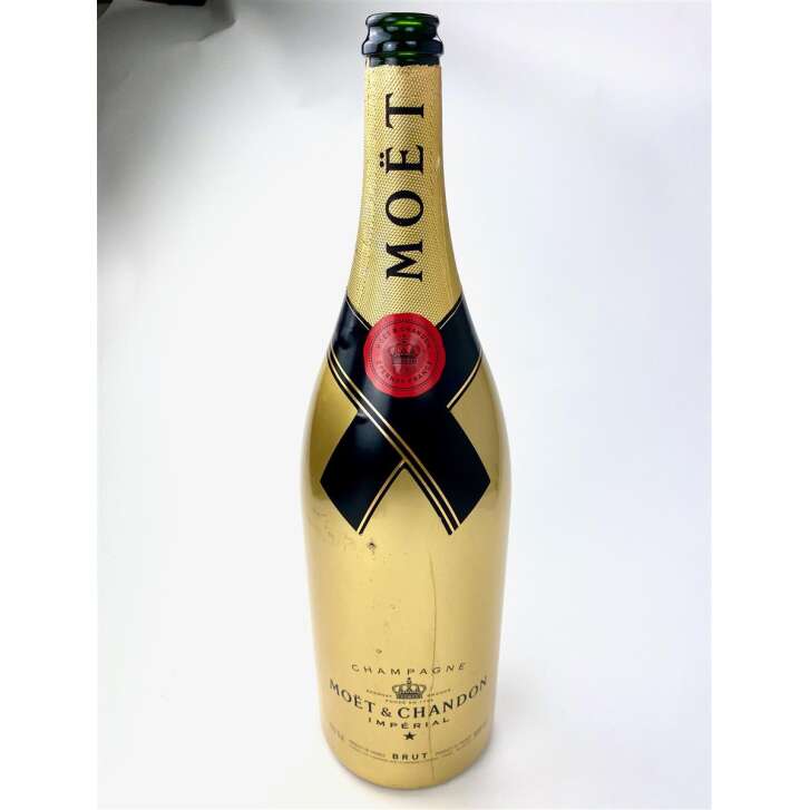 1x Moet Chandon Champagne empty bottle 3l gold