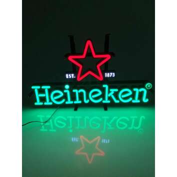 1x Heineken beer neon sign neon lettering small