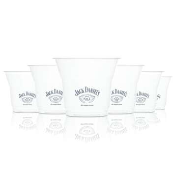 50x Jack Daniels plastic tumbler glass 0.1l disposable...