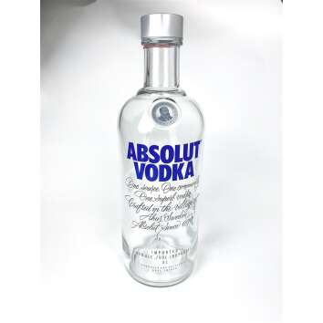 1x Absolut Vodka empty bottle 3l