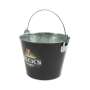 Becks metal bucket, metal bucket, ice bucket, ice cube tray, beverage bottles, serving