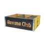 Havana Rum Barcaddy XL Wooden Organziner Bar Box Cooler Display Show yellow