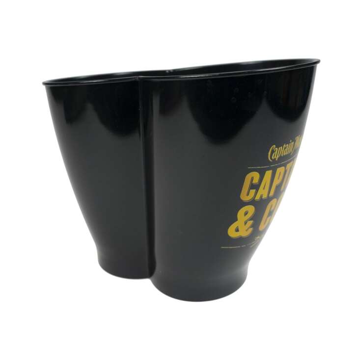 Captain Morgan Cooler Ice Bucket Black for Bottles Drinks Captain & Cola