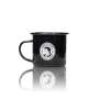 1x Thomas Henry Mixer Glass Metal Cup Black Mug