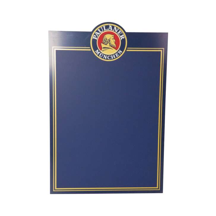 Paulaner wall sign chalkboard 75x50cm menu drinks advertising