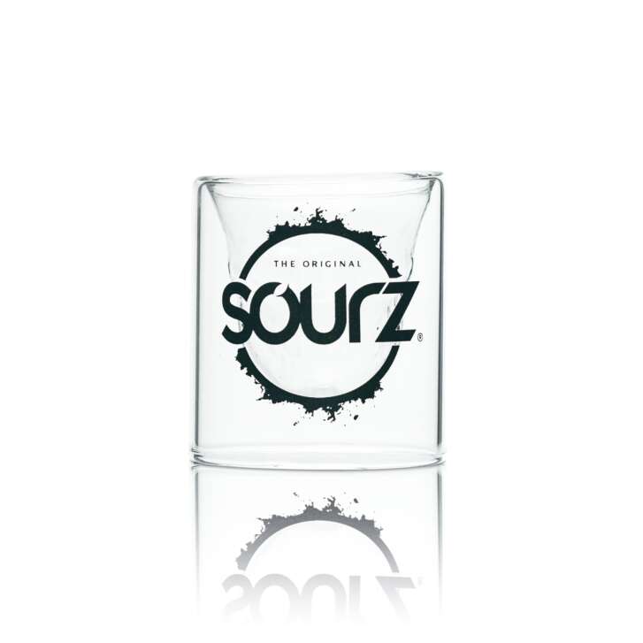 Sourz shot glass 2cl short tumbler glasses skull skull gastro pub tequila