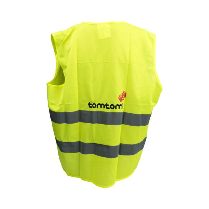 1x Tom Tom Navi safety vest, yellow