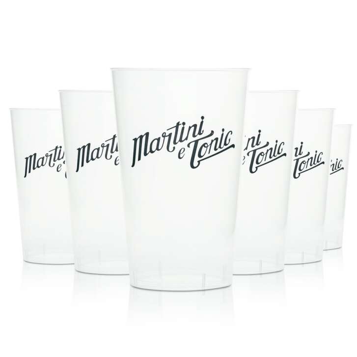 Martini plastic tumbler glass 0.3l reusable long drink tonic cocktail glasses bar