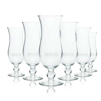 6x Bols glass 0.3l goblet tulip goblet cocktail long...
