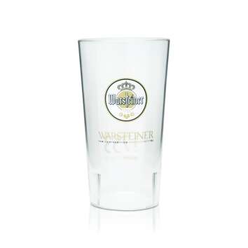 Warsteiner beer glass 0,3l reusable mug "1753" new