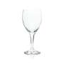 6x Apollinaris glass 0.2l flute goblet stemmed glasses mineral water sparkling water Gastro