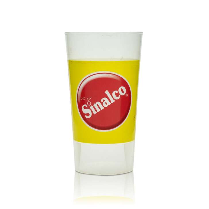 Sinalco reusable cup glass 0,3l plastic cup soda glasses B-goods