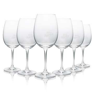 6x Aperol Aperitif Glass Wine Glass Aperol Spritzz