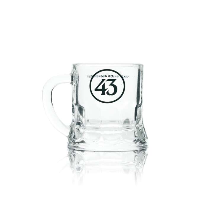 6x Licor 43 shot glass 4cl mini jug shot glasses Gastro liqueur 43