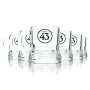 6x Licor 43 shot glass 4cl mini jug shot glasses Gastro liqueur 43