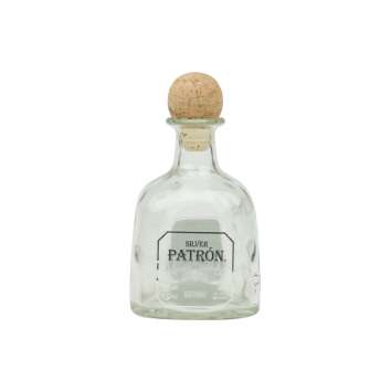 Patron Tequila show bottle 0.2l Empty bottle cork bar...