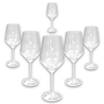 6x Grey Goose Vodka Glass Wine Glass Le Grand Fizz Riffel