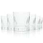 6x Bacardi glass 0,2l tumbler contour crystal glasses Timeless Gastro Longdrik