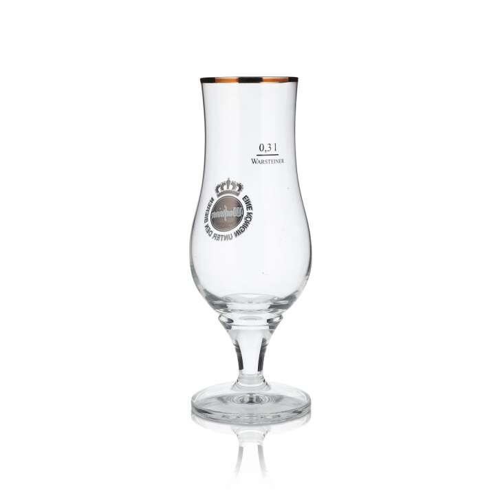 Warsteiner Glass Beer Glasses Beer Glasses Exclusive Cup, bulbous beer glass 0.3l