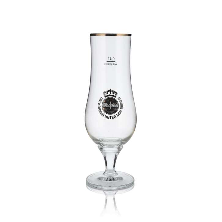 Warsteiner glass beer glasses Beer glasses Exclusive trophy, bulbous beer glass 0.4 l