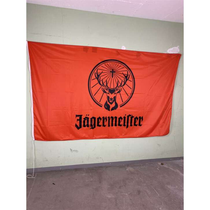 1x Jägermeister Liqueur Flag Logo Hoist flag 250 x 150