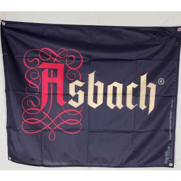1x Asbach Uralt flag black 95 x 80