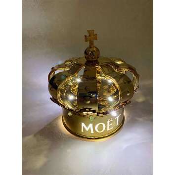 1x Moet Chandon Champagne crown LED bottle top