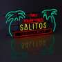 1x Salitos beer LED sign palm trees neon 90 x 10 x 54