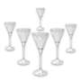 6x Grey Goose Vodka Glass Le Fizz  Riffle  Base