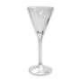 6x Grey Goose Vodka glass Le Fizz ripple base