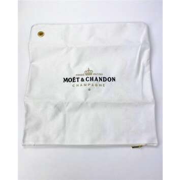 1x Moet Chandon Champagne cushion cover embroidered with...