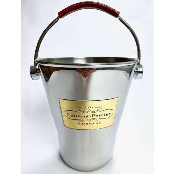 1x Laurent Perrier Champagne cooler metal bucket with...