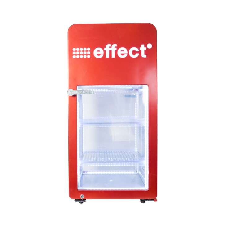 Effect Refrigerator 360 Degree Cooler 78L Eco LED Luminated Fridge Beverage Cooler