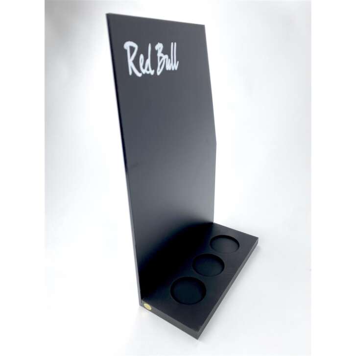 1x Red Bull Energy chalkboard 36x23cm black with can holder