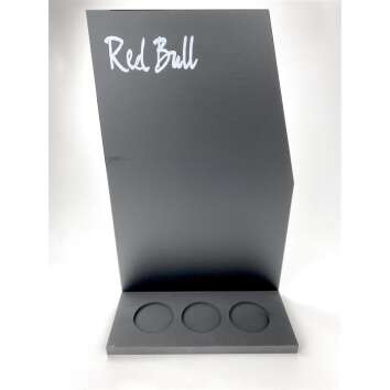 1x Red Bull Energy chalkboard 36x23cm black with can stand