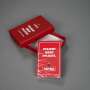 1x Astra beer card game duty or duty red