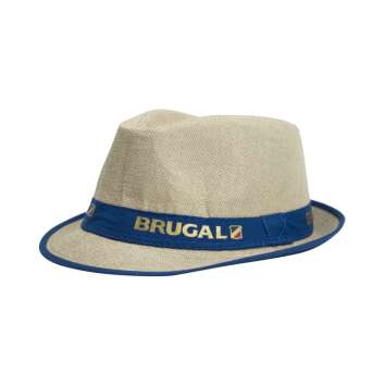 Brugal Straw Hat Hat Cap Cap Summer Sun Sun Party...