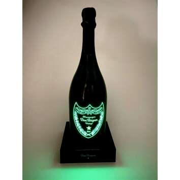 1x Dom Perignon Champagne empty bottle show bottle Lumi...
