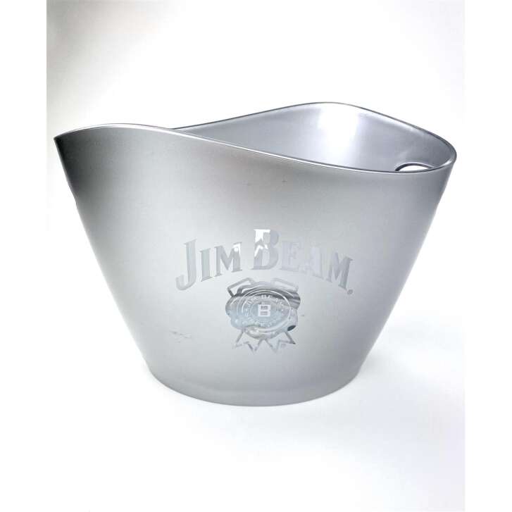 1x Jim Beam whiskey cooler silver single without LED