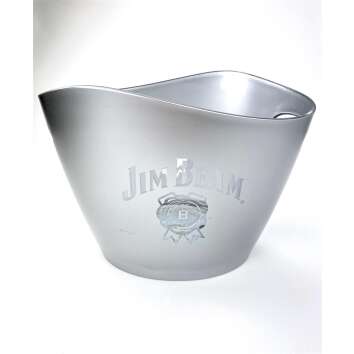 1x Jim Beam whiskey cooler silver single without LED